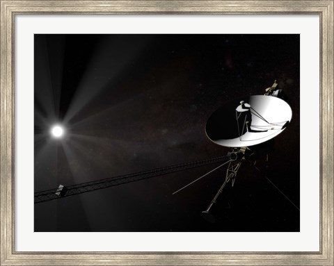 Framed Voyager 1 Print