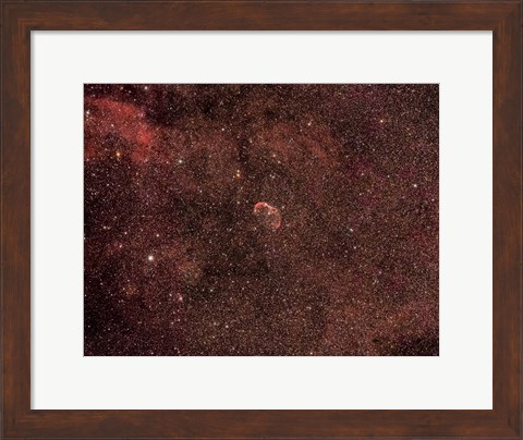 Framed Crescent Nebula Print