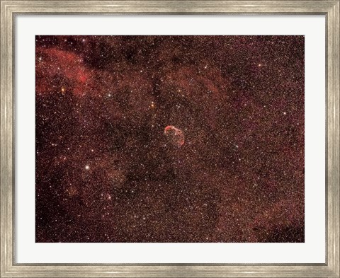 Framed Crescent Nebula Print