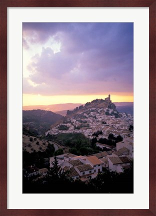 Framed Spain, Montefrio, Andalusia Print