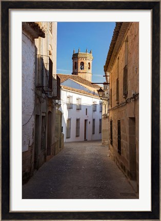 Framed Spain, Andalusia, Banos de la Encina Street Scene Print