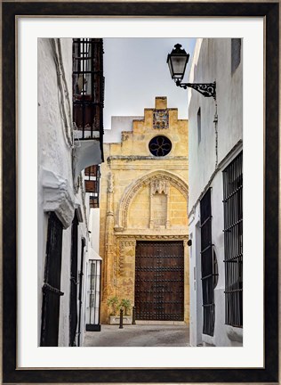 Framed Spain, Andalusia, Cadiz, Arcos De la Fontera The Chapel of Mercy Print