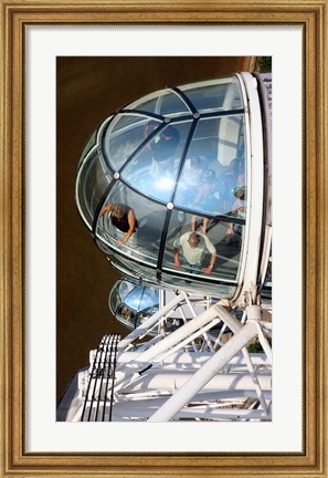 Framed London Eye, London, England Print
