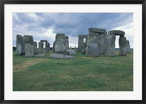Framed Stonehenge, Avebury, Wiltshire, England Print