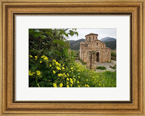 Framed Greece, Crete, Byzantine Church of the Panayia Print