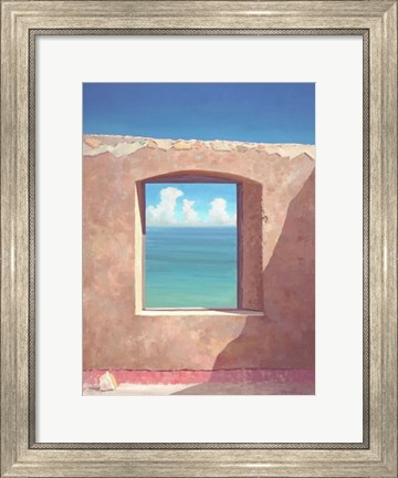 Framed Outside Looking Out Print