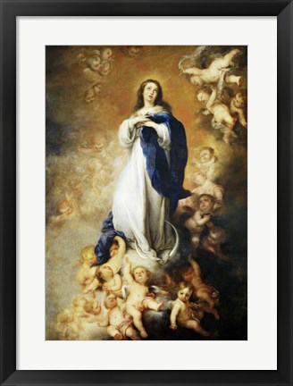 Framed Immaculate Conception of Soult Print