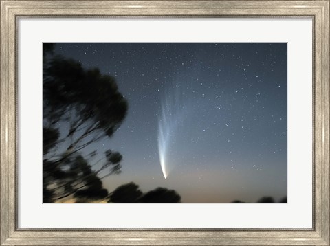Framed Comet McNaught P1 Print