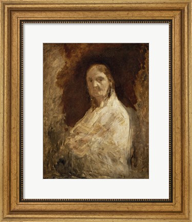 Framed Portrait Of The Duchess Of Cadore Print