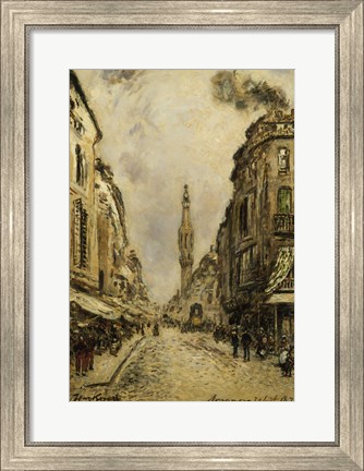 Framed Avignon, 1873 Print