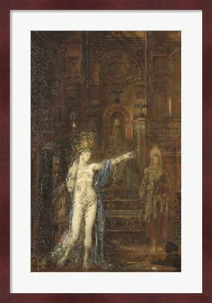 Framed Salome Dancing, 1876 Print