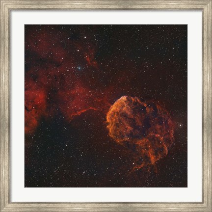 Framed Jellyfish Nebula Print