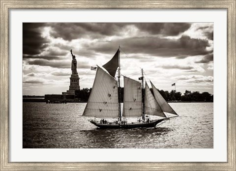 Framed Clipper &amp; the Liberty Print