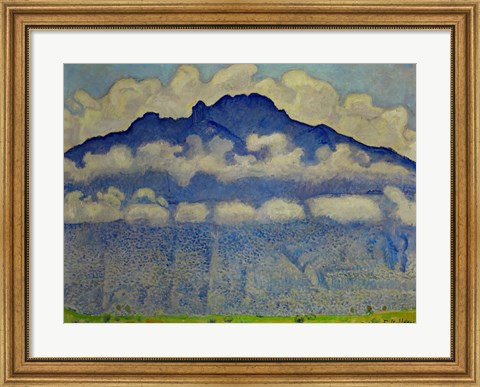 Framed Landscape In The Berne Oberland (Die Schynige Platte), 1909 Print