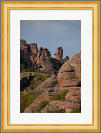 Framed Bulgaria, Belogradshick Rocks Print