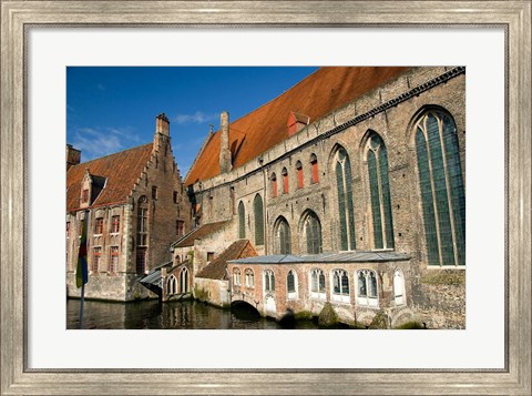 Framed Historic Brugge, Belgium Print