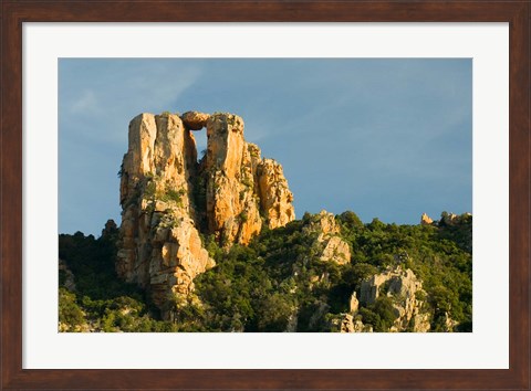 Framed Red Rock Formations by UNESCO World Heritage Site Print