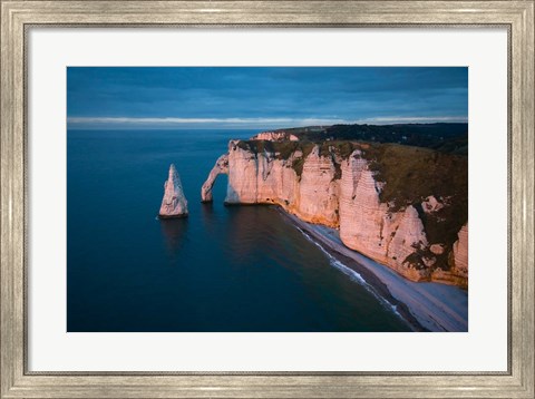 Framed Normandy at Etretat Print
