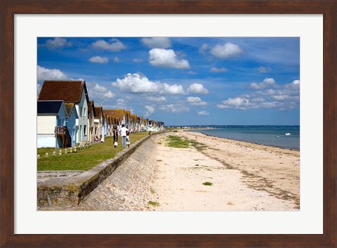 Framed Utah Beach, Normandy, France Print