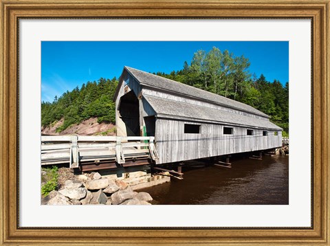 Framed New Brunswick, Irish River Print