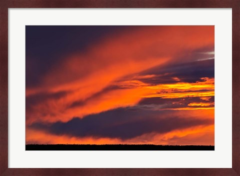 Framed Saskatchewan Prince Albert National Park Print