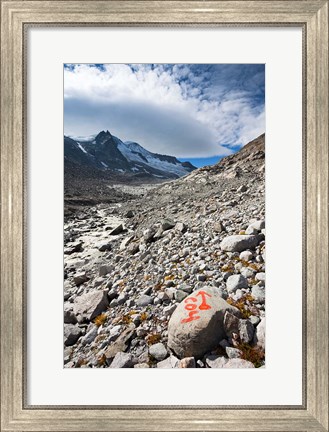 Framed Glacier Viltragenkees, Mt Kleinvenediger Print