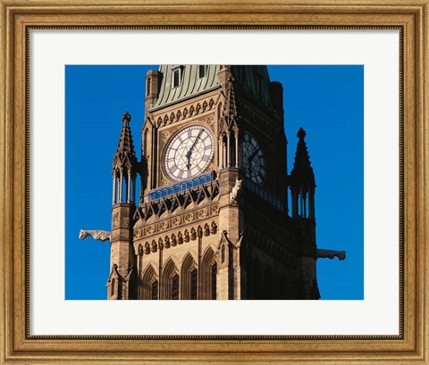 Framed Peace Tower, Ontario, Canada Print
