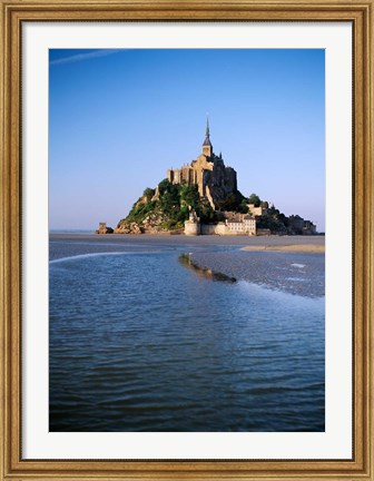 Framed Mont Saint-Michel, Normandy, France Print