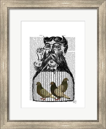 Framed Pigeon Fancier Print