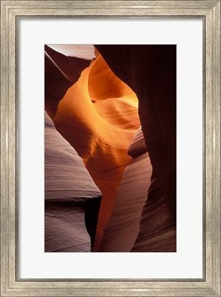 Framed Antelope Canyon Near Page, AZ Print