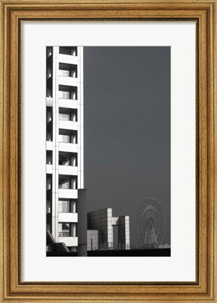 Framed Tokyo&#39;s Devil Wheel Print