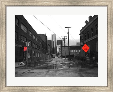 Framed Road To Gm Headquarters Print