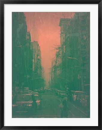 Framed 5th Ave Print