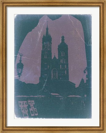 Framed Poland Krakow Print