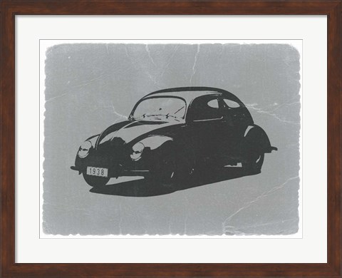 Framed VW Beetle Print