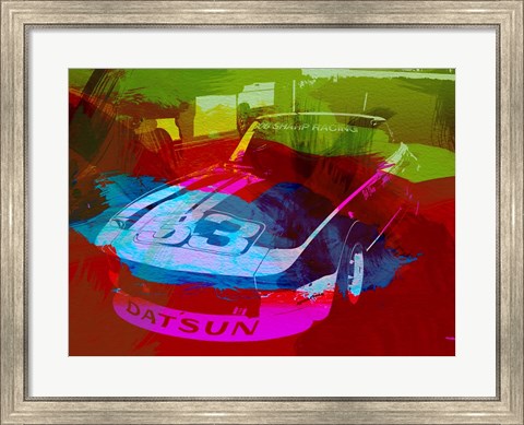 Framed Datsun Print