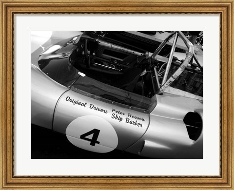 Framed Porsche Racing Print