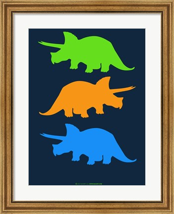 Framed Dinosaur Family 6 Print