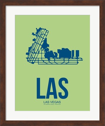 Framed LAS  Las Vegas 2 Print