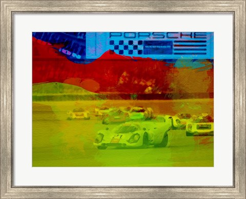 Framed Porsche 917 Racing Print
