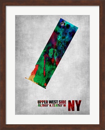 Framed Upper West Side New York Print