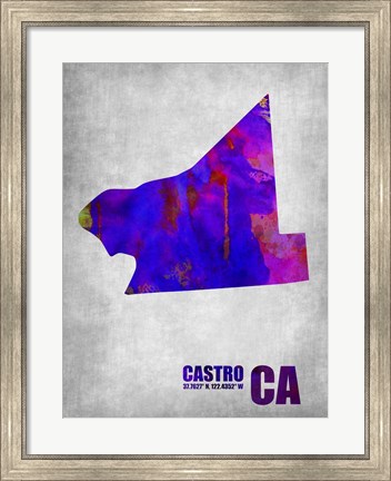 Framed Castro California Print