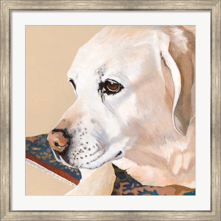 Framed Dlynn&#39;s Dogs - Shell Print