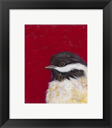 Framed Bird Portrait II Print