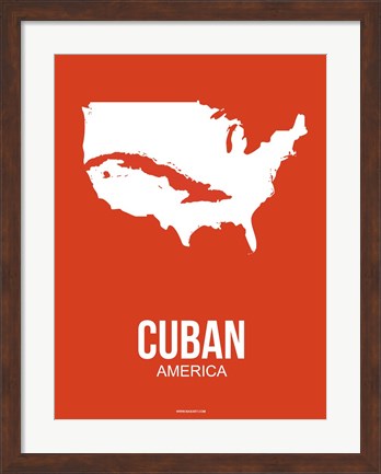 Framed Cuban America 2 Print