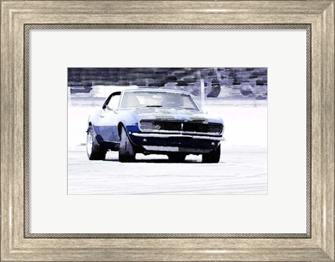 Framed 1968 Chevy Camaro Print