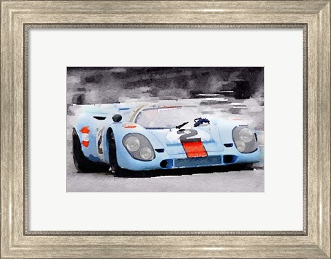 Framed Porsche 917 Gulf Print