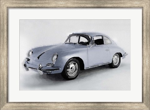 Framed 1964 Porsche 356B Print