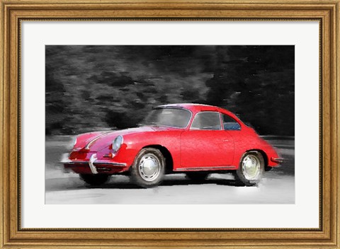 Framed 1963 Porsche 356 C Print
