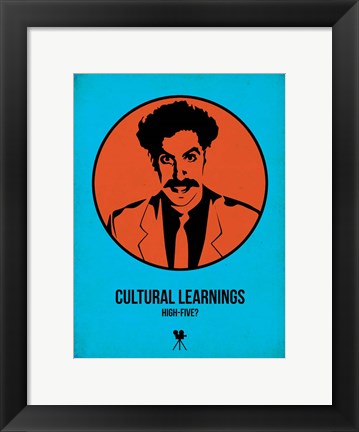 Framed Cultural Learnings 1 Print